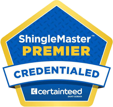 CertainTeed ShingleMaster Premier credentialed contractor