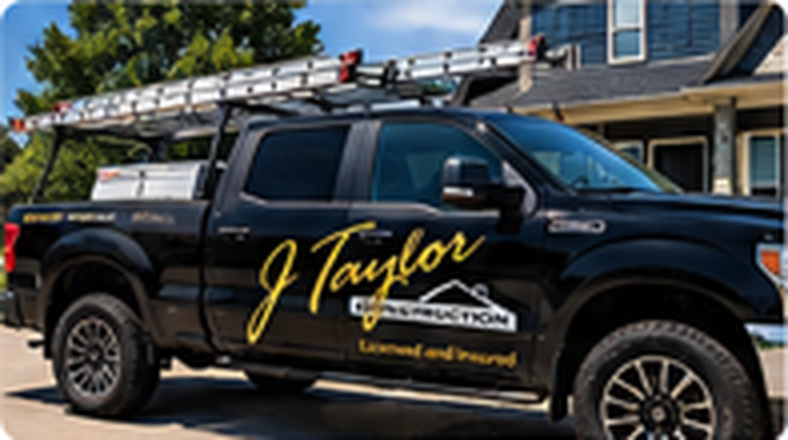 J Taylor Construction service truck